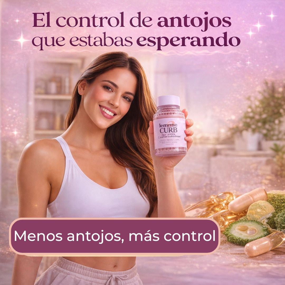 Lemme Curb – Control Natural de Antojos y Hambre Emocional con Vinagre de Manzana y Fibra Vegana