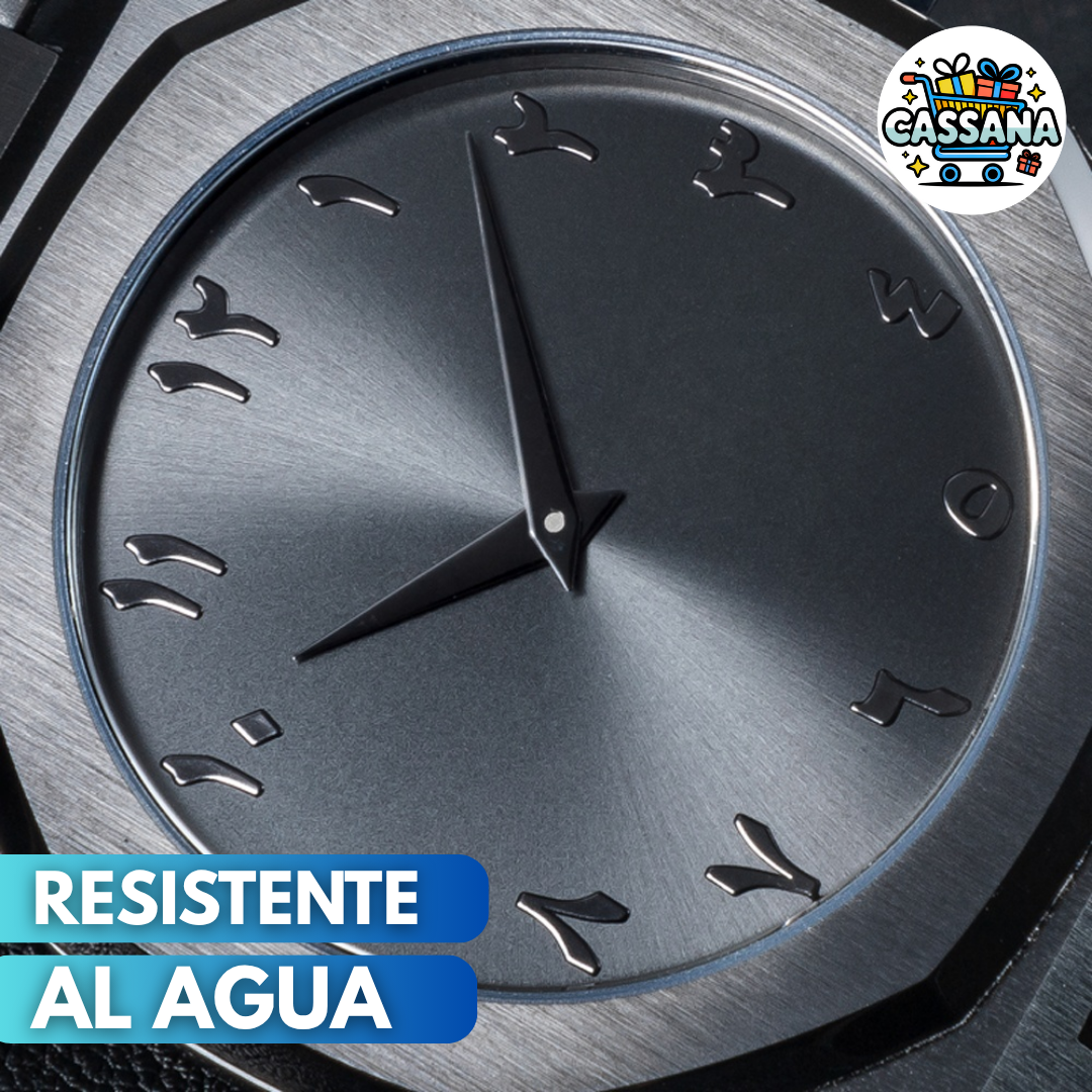 Reloj Árabe en Cuarzo Diseño Moderno – Edición Premium